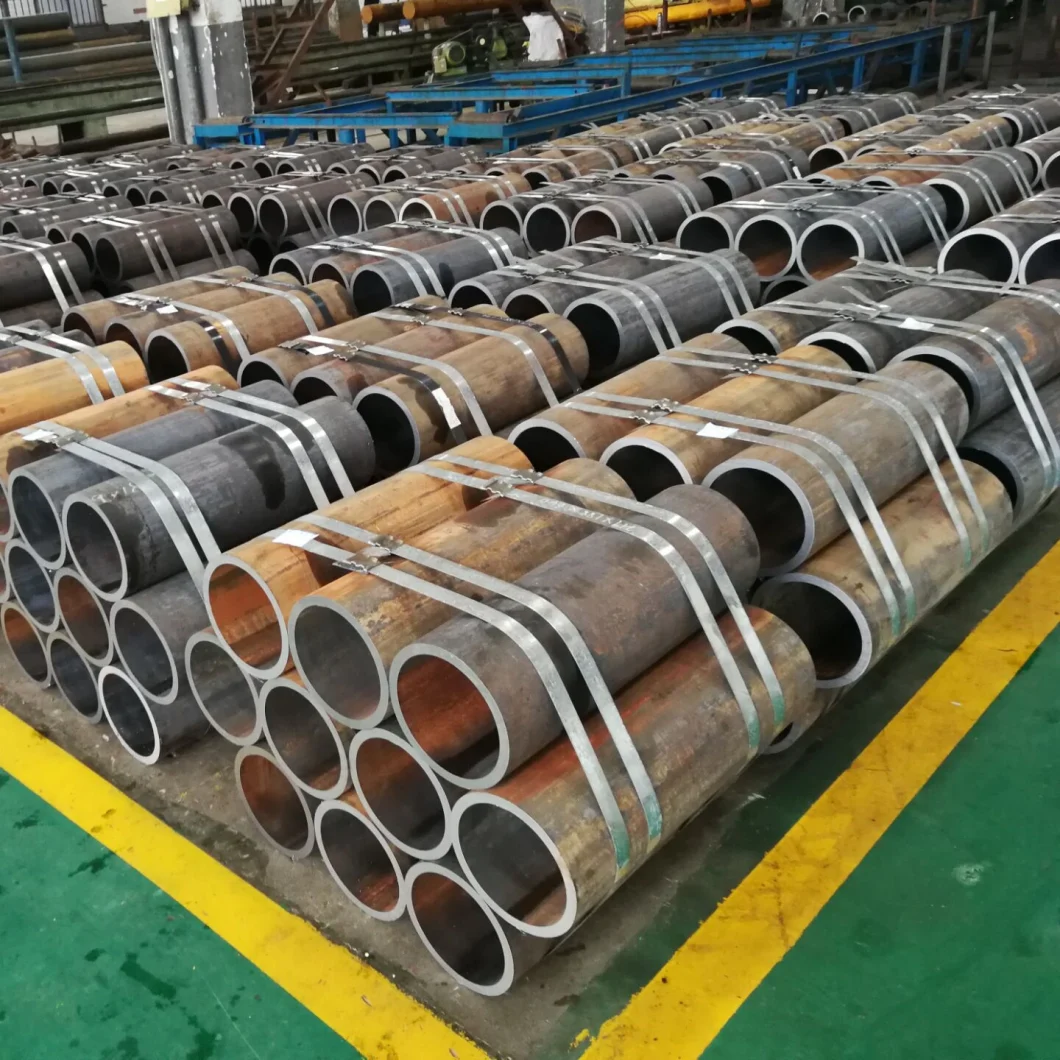 ASTM A519 SAE 1026 AISI 1026 SAE 1045 AISI 1045 Cold Drawn Seamless Pre Honed Carbon Steel Tube for Hydraulic Cylinder Application